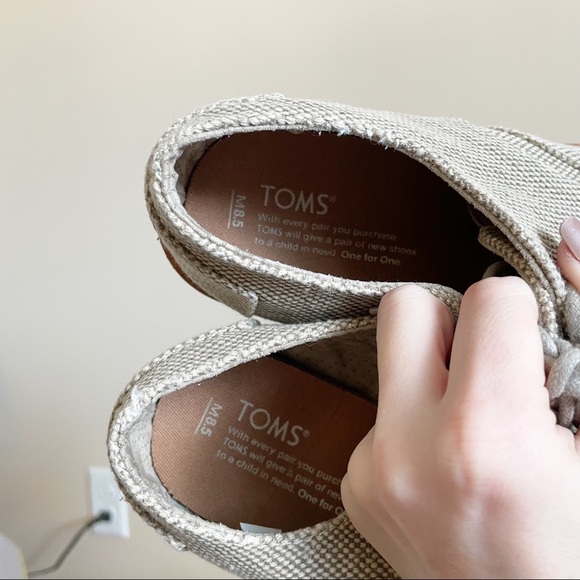 Toms Brogue Desert Taupe Farren Oxfords - Picture 9 of 10